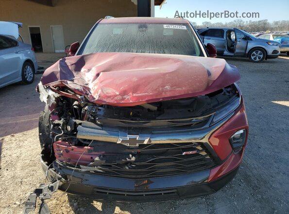3GNKBERS1SS104598 2025 CHEVROLET BLAZER Красный Вид спереди