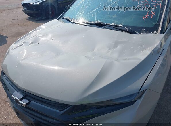 3GNKBHR46MS552048 2021 CHEVROLET BLAZER Silver Դիմացի տեսք