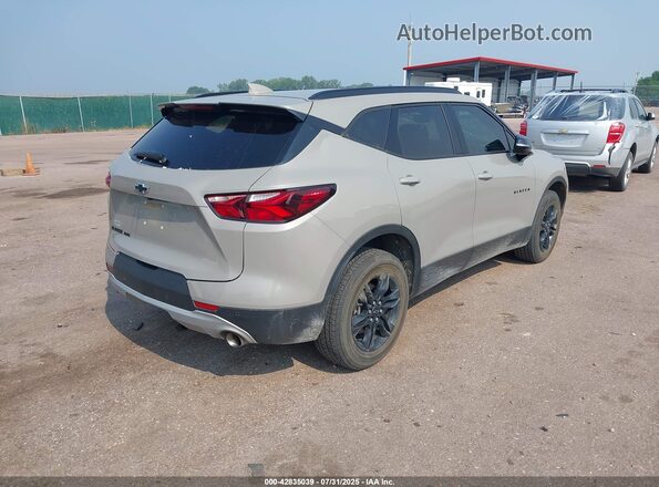 3GNKBHR46MS552048 2021 CHEVROLET BLAZER Silver Հետևի աջ