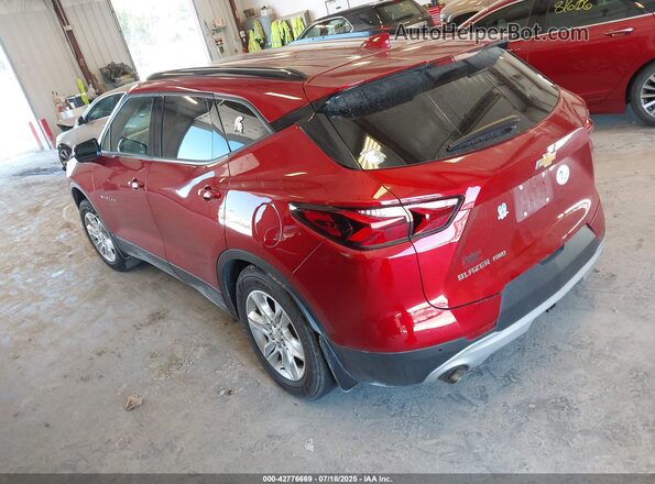 3GNKBHRS8MS516005 2021 CHEVROLET BLAZER Красный Задняя левая четверть