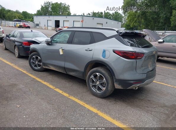3GNKBJRS2PS178046 2023 CHEVROLET BLAZER Gray Задня ліва чверть