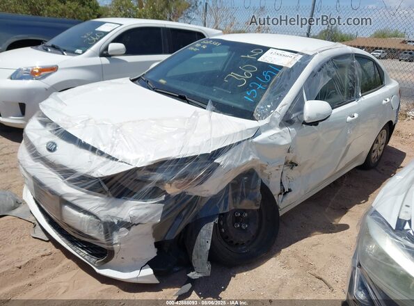 3KPA24AB2KE157691 2019 KIA RIO Белый Передняя левая четверть