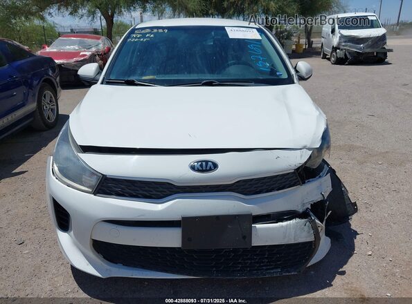 3KPA24AB2KE157691 2019 KIA RIO Белый Вид щитка приборов