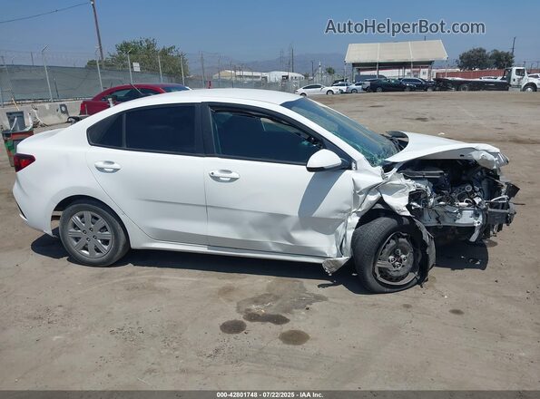 3KPA24AD6ME424299 2021 KIA RIO White სალონის 360-გრადუსიანი ხედი
