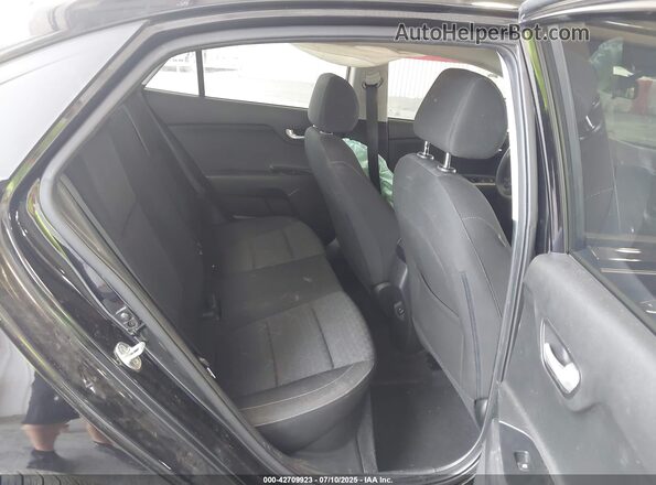 3KPA24AD9LE314006 2020 KIA RIO Black VIN sticker view