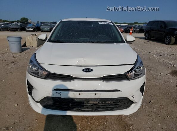 3KPA24AD9ME382727 2021 KIA RIO White წინა ხედი