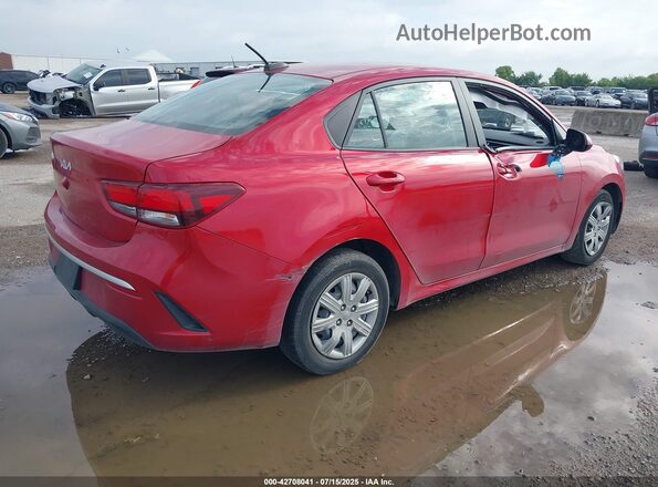 3KPA24ADXPE524765 2023 KIA RIO Красный Задняя правая четверть
