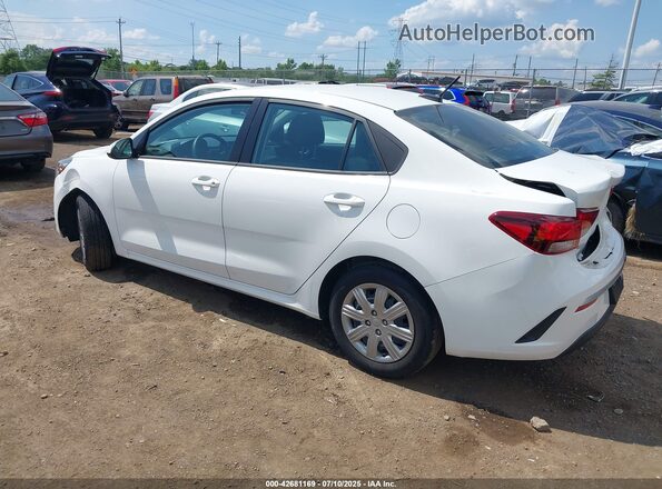 3KPA24ADXPE628656 2023 KIA RIO White Задня ліва чверть