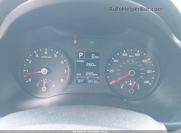 3KPA24ADXPE628656 2023 KIA RIO White Вид задніх сидінь