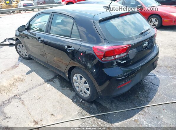 3KPA25ADXME403848 2021 KIA RIO 5-DOOR Black Задня ліва чверть