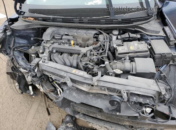 3KPA25ADXNE499031 2022 KIA RIO Синий Вид задней части салона