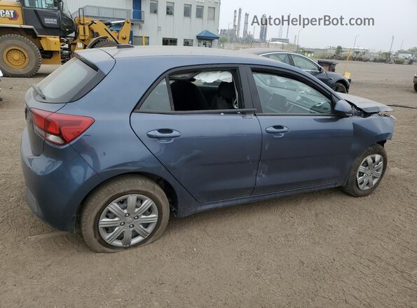 3KPA25ADXNE499031 2022 KIA RIO Синий Задняя правая четверть