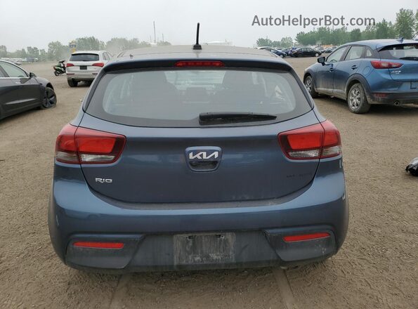 3KPA25ADXNE499031 2022 KIA RIO Синий Вид сзади