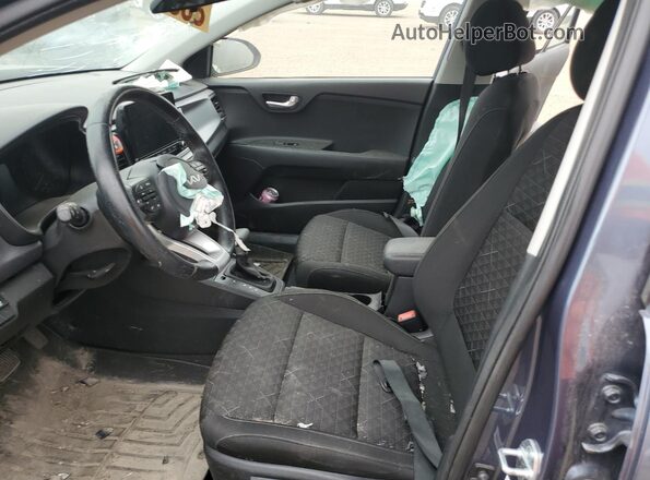 3KPA25ADXNE499031 2022 KIA RIO Синий Вид салона спереди