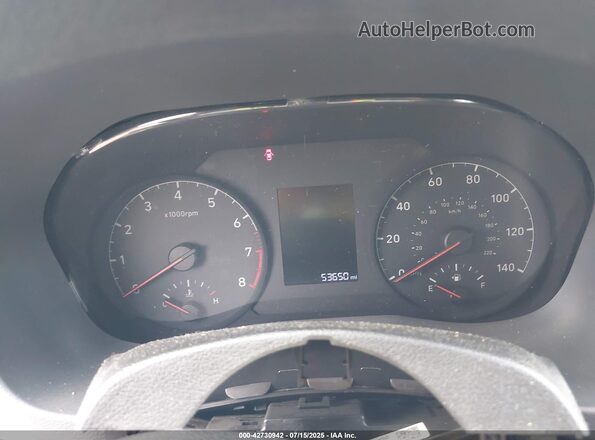 3KPC24A65ME133724 2021 HYUNDAI ACCENT Silver Vista de los asientos traseros