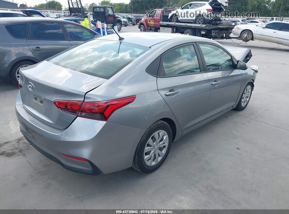 3KPC24A65ME133724 2021 HYUNDAI ACCENT Silver Trasero derecho