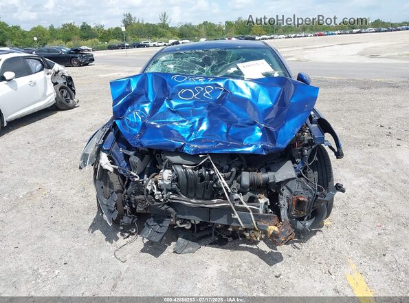 3KPF24AD0KE120887 2019 KIA FORTE Blue Вид панелі приладів