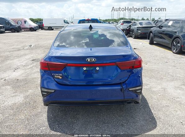 3KPF24AD0KE120887 2019 KIA FORTE Blue 