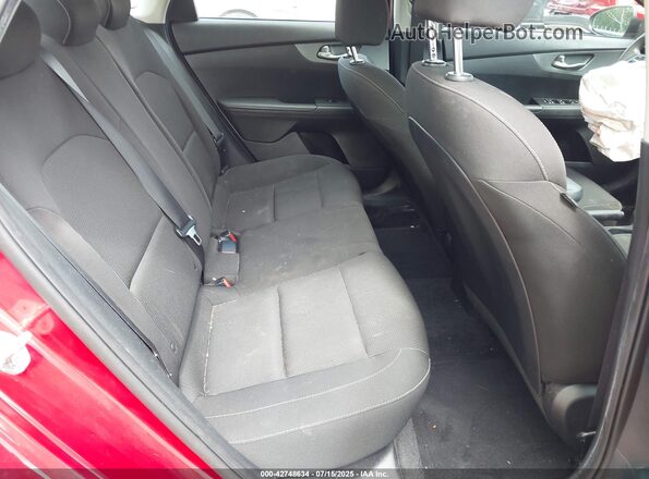 3KPF24AD0ME330473 2021 KIA FORTE Maroon Вид наклейки з VIN-кодом