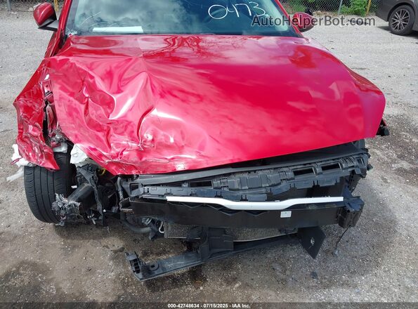 3KPF24AD0ME330473 2021 KIA FORTE Maroon Вид спереду