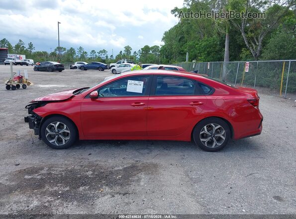 3KPF24AD0ME330473 2021 KIA FORTE Maroon 