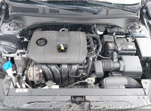 3KPF24AD0ME339805 2021 KIA FORTE Gray უკანა ხედი