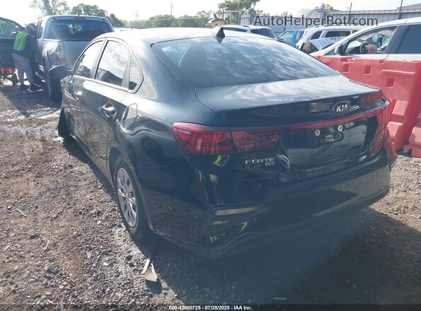 3KPF24AD1ME320616 2021 KIA FORTE Black Հետևի ձախ