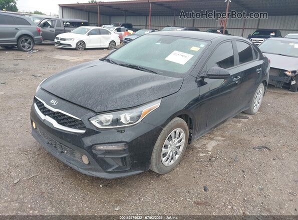 3KPF24AD1ME401759 2021 KIA FORTE Black Vista tres cuartos delantera izquierda