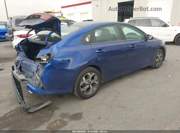 3KPF24AD2ME287173 2021 KIA FORTE Blue უკანა მარჯვენა