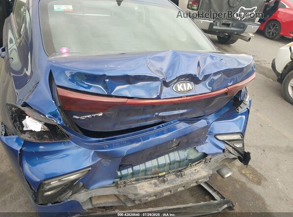 3KPF24AD2ME287173 2021 KIA FORTE Blue წინა ხედი