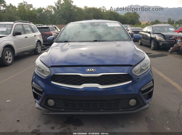 3KPF24AD2ME287173 2021 KIA FORTE Blue ხელსაწყოთა პანელის ხედი