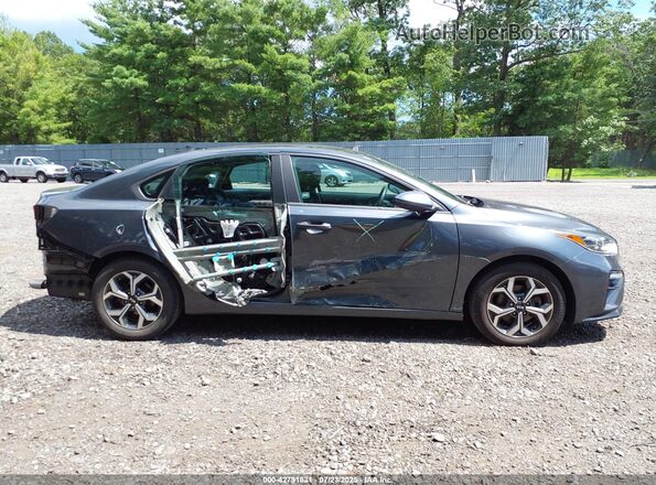 3KPF24AD6ME381833 2021 KIA FORTE Gray Սալոնի հետևի տեսք