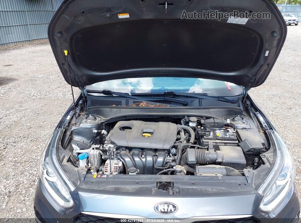 3KPF24AD6ME381833 2021 KIA FORTE Gray Հետևի տեսք
