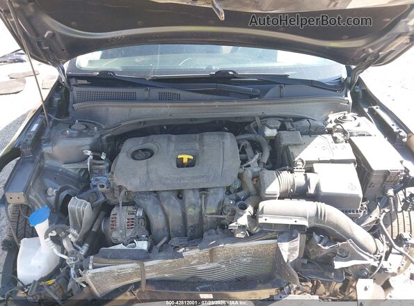 3KPF24ADXME339150 2021 KIA FORTE Gray Rear view