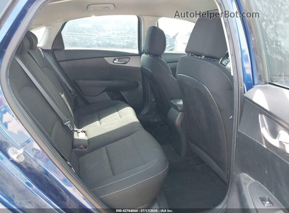 3KPF24ADXME344249 2021 KIA FORTE Blue VIN կոդի պիտակի տեսք