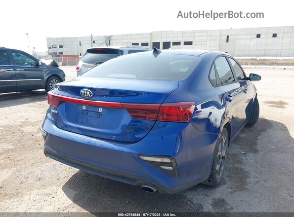3KPF24ADXME344249 2021 KIA FORTE Blue Հետևի աջ