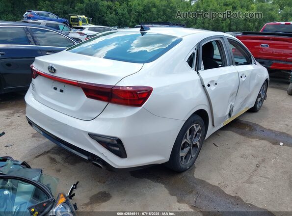 3KPF24ADXME411111 2021 KIA FORTE White Հետևի աջ