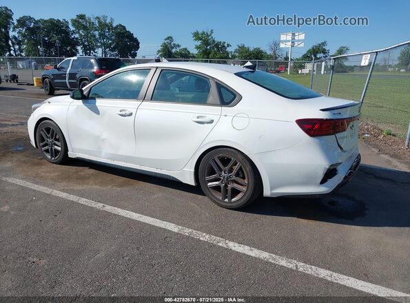 3KPF34AD8ME330430 2021 KIA FORTE White უკანა მარცხენა