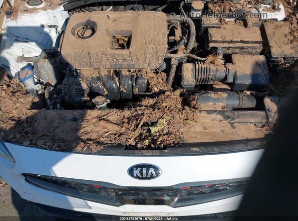 3KPF34AD8ME330430 2021 KIA FORTE White უკანა ხედი