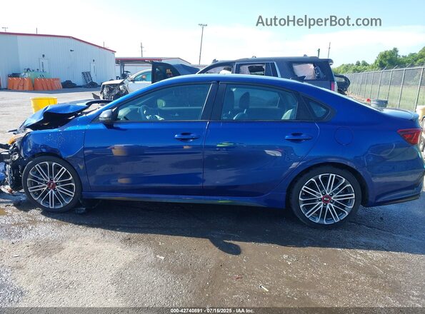 3KPF44AC8ME394892 2021 KIA FORTE Blue 360 interior view