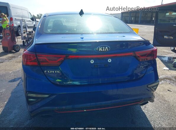 3KPF44AC8ME394892 2021 KIA FORTE Blue 