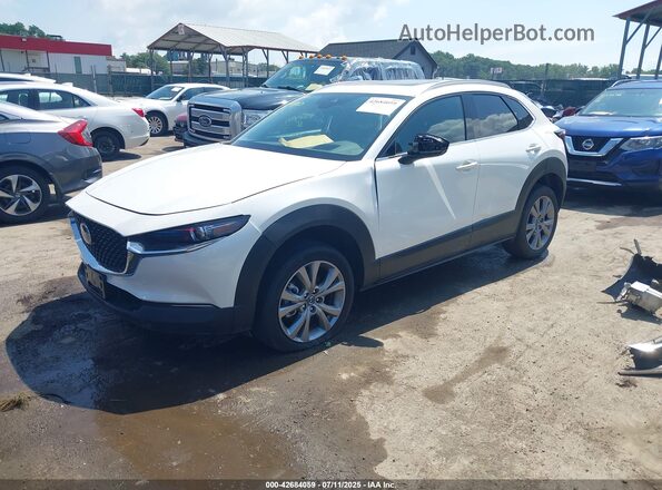 3MVDMBDM2PM521810 2023 MAZDA CX-30 White Առջևի ձախ երեք քառորդ տեսարան