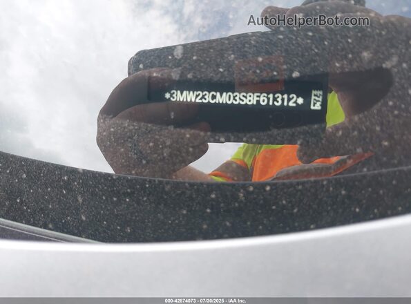3MW23CM03S8F61312 2025 BMW 2 SERIES Gray Вид підкапотного простору