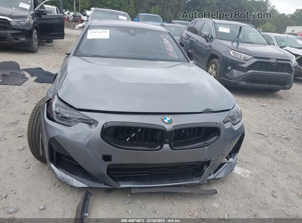 3MW23CM03S8F61312 2025 BMW 2 SERIES Gray Вид панелі приладів