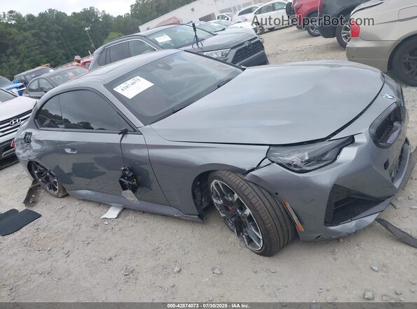 3MW23CM03S8F61312 2025 BMW 2 SERIES Gray Вид щитка приладів