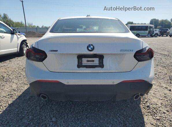 3MW33CM08P8D52496 2023 BMW 2 SERIES White Widok z tyłu