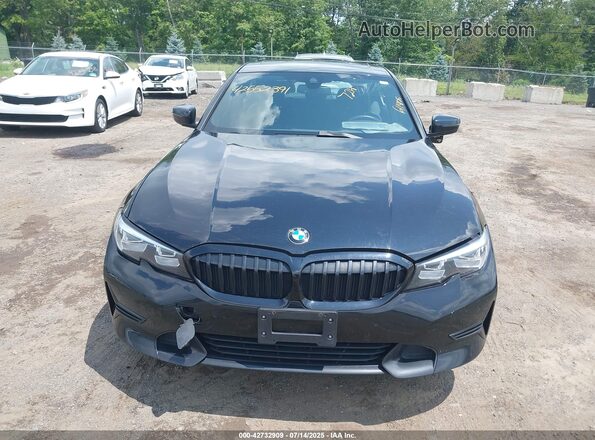 3MW5R7J02L8B13099 2020 BMW 3 SERIES Black Սարքավորումների վահանակի տեսք