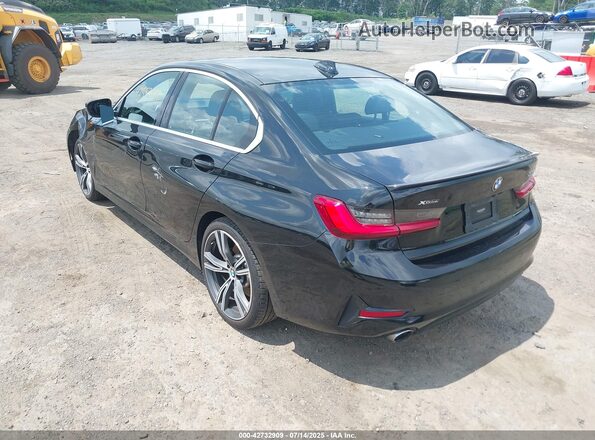 3MW5R7J02L8B13099 2020 BMW 3 SERIES Black Հետևի ձախ