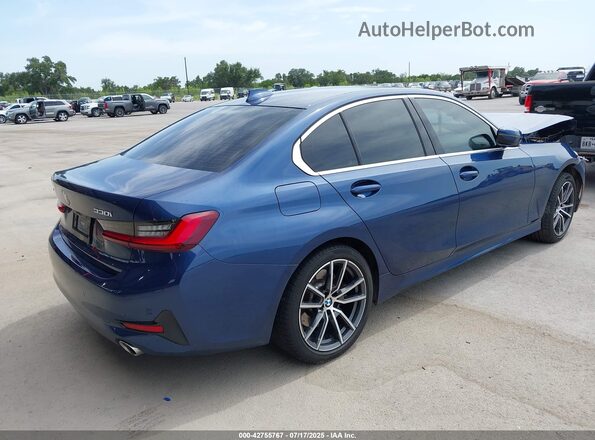 3MW5R7J07N8C63826 2022 BMW 3 SERIES Blue უკანა მარჯვენა