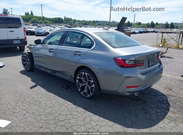 3MW89CW07S8F39092 2025 BMW 3 SERIES Silver Tył lewy